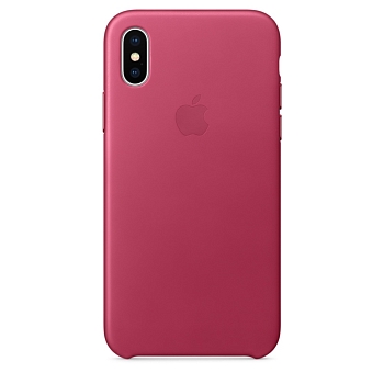 Чехол iPhone X Накладка Leather Case