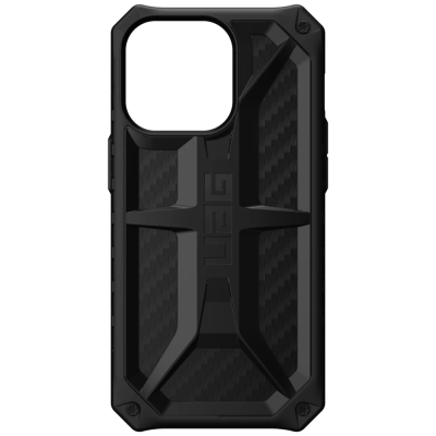 Чехол iPhone 13 Накладка Противоударный UAG Monarch (iPhone 13 Накладка Черный карбон)