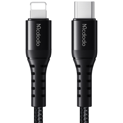 Кабель Mcdodo CA-563, USB-C → Lightning, 36 ватт, длина 1 м (Кабель Mcdodo Черный)