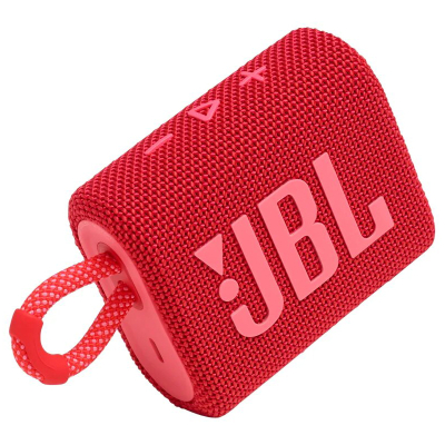 Аудиоколонка JBL Go 3 Красный (Аудиоколонка JBL Go 3 Красный)