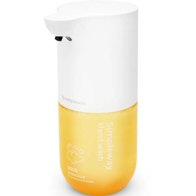 Автоматический дозатор мыла Simpleway, Желтый (Сенсорная мыльница Xiaomi Simpleway Желтый)