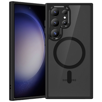 Чехол Benks MagClap Crystal Phone Case для Samsung S24 Ultra Пластик (с MagSafe)