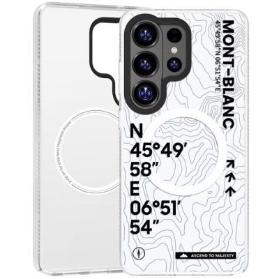 Чехол Benks MagClap Mont-Blanc для Samsung S26 Ultra (MagSafe) (Накладка Benks Белый)