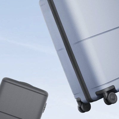 Чемодан UREVO Suitcase Prague 24" Светло-голубой (Чемодан Xiaomi Светло-голубой)