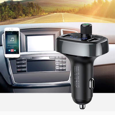 Автомобильное ЗУ + FM Трансмиттер Baseus S-09A (Автомобильное ЗУ + FM Трансмиттер Baseus Черный)