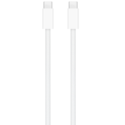 Кабель USB-C / USB-C 1m 60 ватт (Плетеный) (Кабель USB-C Белый)