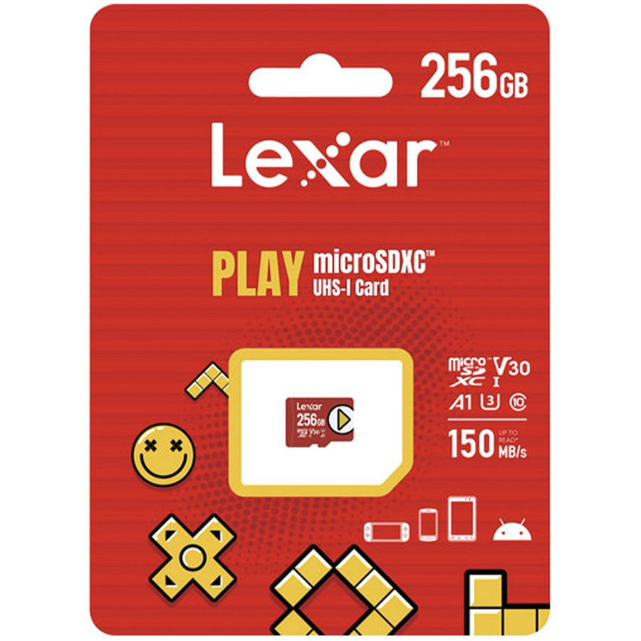 Флешка Lexar LMSPLAY, Micro SDXC, 256 ГБ