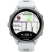 Garmin Forerunner 970, Белые, Бело-зеленый ремешок (Garmin Forerunner 970 Белые)