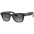 Умные очки Ray-Ban Wayfarer, черная матовая оправа, Поляризационные: Градиент Графитовые, M