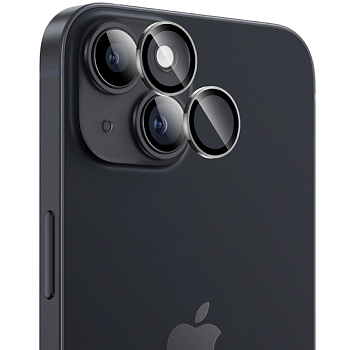 Защитное стекло Benks GlassWarrior на камеру для iPhone 15, 15 Plus