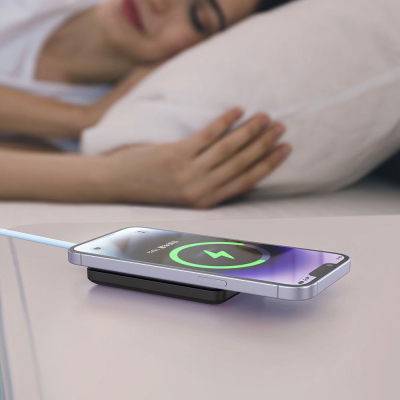 Беспроводной магнитный Power Bank Mcdodo MC-395, 5.000 мАч, 15 ватт, MagSafe (Внешний аккумулятор Mcdodo Черный)