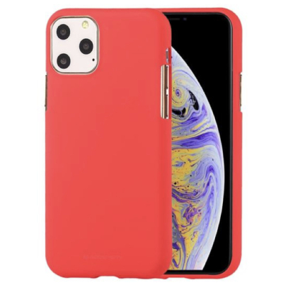 Чехол iPhone 11 Pro Накладка Силикон Goospery Mercury Soft Feeling (iPhone 11 Pro Силикон Mercury Красный)