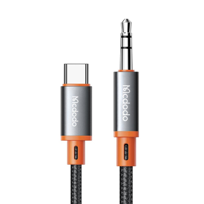 AUX кабель Mcdodo CA-090, USB-C → 3.5мм (male) длина 1,8 м (Кабель Mcdodo Чёрный)