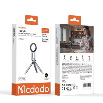 Универсальный держатель Mcdodo TB-621, тринога, MagSafe (Держатель Mcdodo Чёрный)