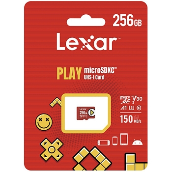 Флеш карта Micro SDXC Lexar LMSPLAY 256 Gb