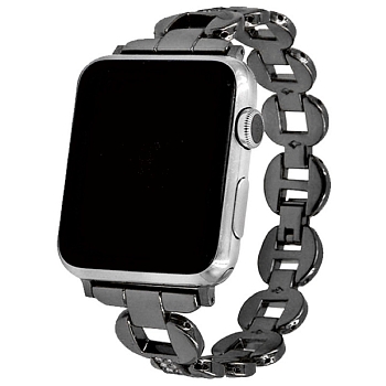 Браслет стальной Ashei Link Metal для Apple Watch 38, 40, 41mm