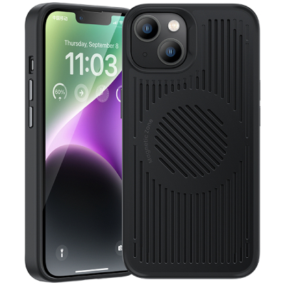 Охлаждающий чехол Benks Biliz Pro Cooling для iPhone 14 (MagSafe) (iPhone 14 Накладка Черный)