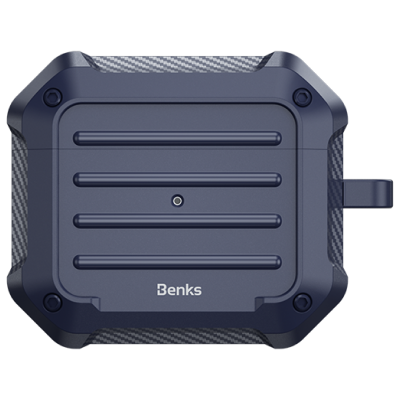 Чехол Benks Anti-Drop для наушников AirPods 3 (Apple AirPods 3 Benks Синий)
