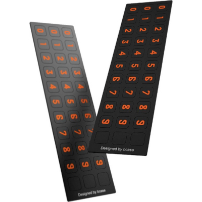 Табличка с номером телефона для авто Bcase TITA (Табличка с номером телефона для авто Xiaomi Серый)