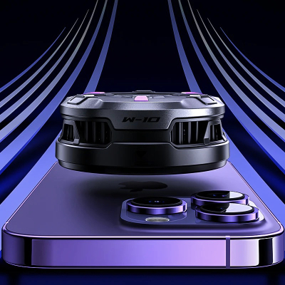 Беспроводная зарядка Benks MagClap Biliz Cooling, с охлаждением, MagSafe (Беспроводное зарядное устройство Benks Черный)