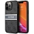 Чехол iPhone 13 Pro Накладка Кожзам Guess Stripe Printed Logo Hard