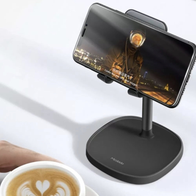 Держатель для смартфона Mcdodo TB-782, с регулировкой угла наклона (Держатель Mcdodo Черный)