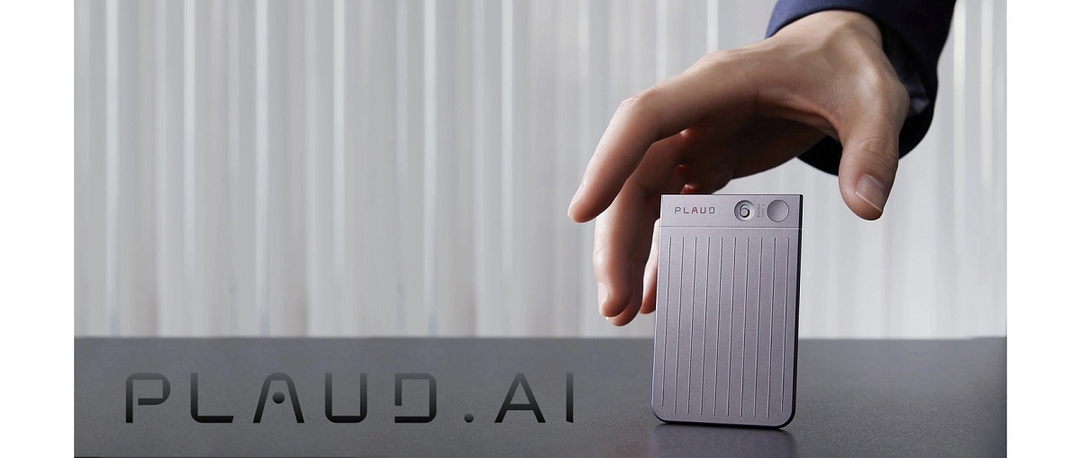 Умный диктофон PLAUD Note Silver