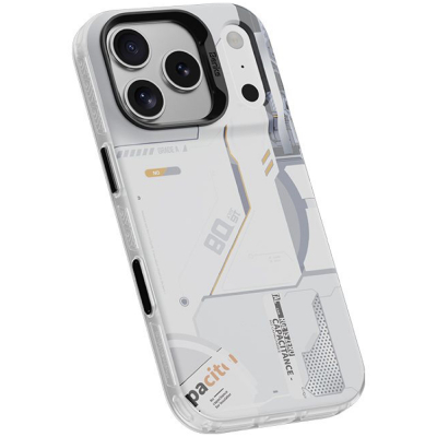 Чехол Benks MagClap Perspective для iPhone 17 Pro (MagSafe) (Чехол Benks Белый)