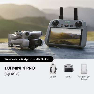 Квадрокоптер DJI Mini 4 Pro (DJI RC 2) (Квадрокоптер DJI Mini 4 Pro (DJI RC 2))