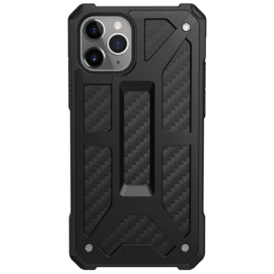 Чехол iPhone 11 Pro Max Накладка Противоударный UAG Monarch (iPhone 11 Pro Max Накладка Черный Карбон)
