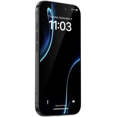 Защитное стекло Benks GlassWarrior для iPhone 17 Pro Сапфировое (Защитное стекло Черный)