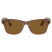 Умные очки Ray-Ban Wayfarer, карамельная оправа, Поляризационные: Коричневые линзы, L (Очки Ray-Ban Коричневый)