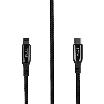 Кабель USB-C to Lightning TFN 1.2 м (Плетеный)