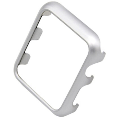 Чехол NVC для Apple Watch 42mm Накладка Пластик (Чехол Apple Watch 42 mm NVC Накладка Серебро)