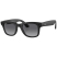 Умные очки Ray-Ban Wayfarer, черная матовая оправа, Поляризационные: Градиент Графитовые, M (Очки Ray-Ban Черный)