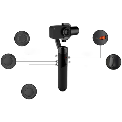 Ручной стабилизатор MiJia Gimbal (Ручной стабилизатор для Xiaomi Small Camera Черный)