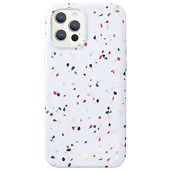 Чехол iPhone 12, 12 Pro Накладка Силикон Uniq COEHL Terrazzo
