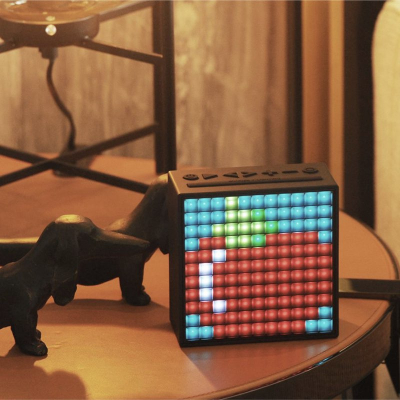 Аудиоколонка Divoom TimeBox (Аудиоколонка Divoom TimeBox Черный)