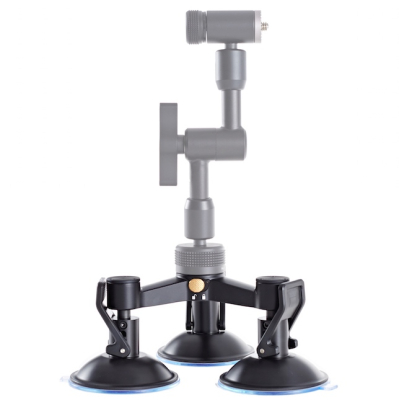 Автомобильное крепление для DJI Osmo, Triple Mount Suction Cup Base (Крепление на трех присосках для DJI Osmo)