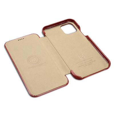 Чехол iPhone 11 Pro Книжка Боковая Кожзам iCarer (iPhone 11 Pro Книжка Боковая iCarer Красный)