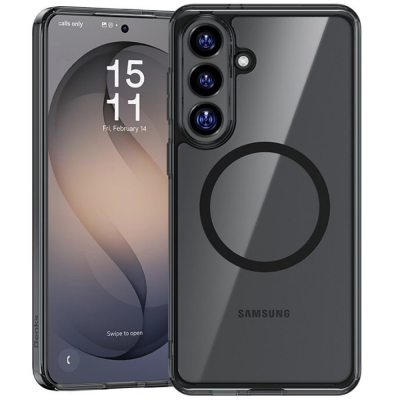 Чехол Benks MagClap Lucent Pro для Samsung S26 (MagSafe) (Накладка Benks Чёрный)