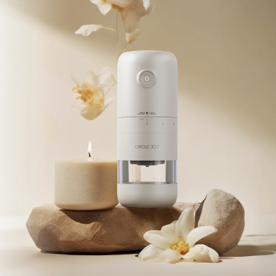 Кофемолка Circle Joy Lomo, Бежевая (Кофемолка Circle Joy, Бежевая)