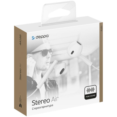 Наушники Deppa Stereo Air (Наушники Deppa Stereo Air Белый)