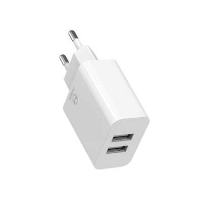 Сетевое ЗУ Mcdodo CH-672, 12 ватт, 2 выхода: USB-A + Кабель USB-A → Lightning, длина 1 м (Сетевое ЗУ + кабель Mcdodo Белый)