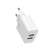 Сетевое ЗУ Mcdodo CH-672, 12 ватт, 2 выхода: USB-A + Кабель USB-A → Lightning, длина 1 м (Сетевое ЗУ + кабель Mcdodo Белый)