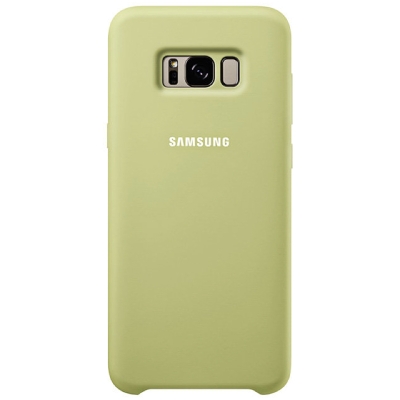 Чехол Samsung S8+ Накладка Silicone Cover (Samsung S8+ Накладка Silicone Cover Зеленый)