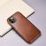 Чехол iPhone 11 Pro Max Книжка Боковая Кожзам iCarer (iPhone 11 Pro Max Книжка Боковая iCarer Коричневый)