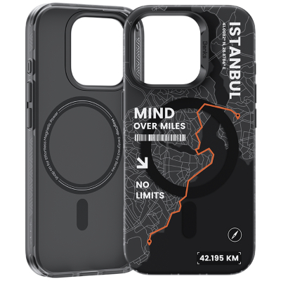 Чехол Benks MagClap City Istanbul для iPhone 16 Pro (MagSafe) (Накладка Benks Черный)