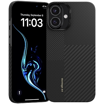 Кевларовый чехол Benks ArmorAir Montage для iPhone 16 (MagSafe)
