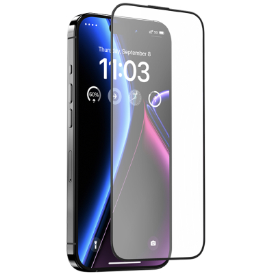 Защитное стекло Benks Gaming для iPhone 15 Pro Матовое (Защитное стекло Черный)